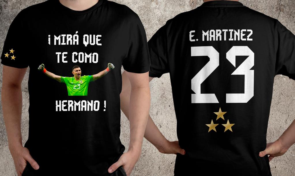 Camiseta ARGENTINA MUNDIAL 2022 DIBU MARTINEZ