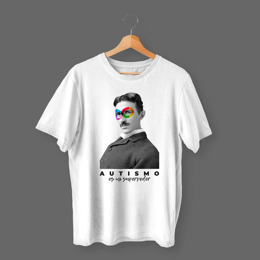 Camiseta AUTISMO Tesla